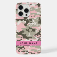 Pink and Green Camouflage Your name Personalize