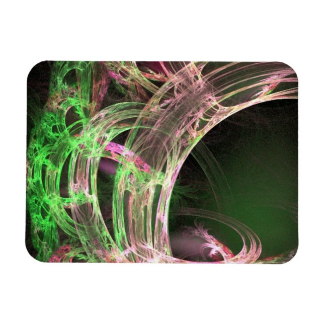 Pink and Green Energy Magnet (Horizontal)