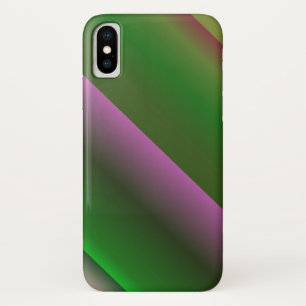 Pink And Green Gradient Fun iPhone X Case