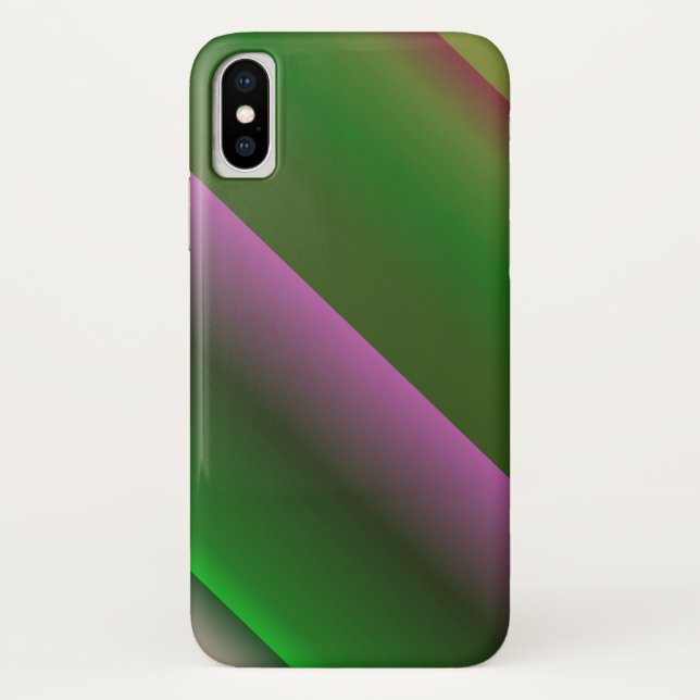 Pink And Green Gradient Fun Case-Mate iPhone Case (Back)