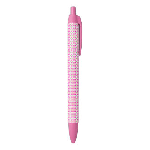 Pink and Green Kaleidoscope Floral Pen