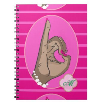 Pink And Green Love Notebook by dawnfx at Zazzle