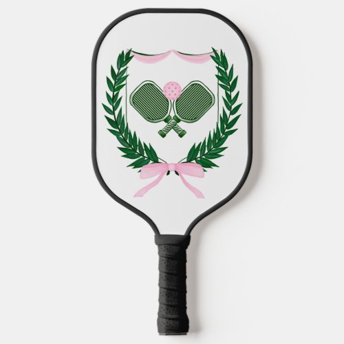 Pink and Green Pickleball Paddle