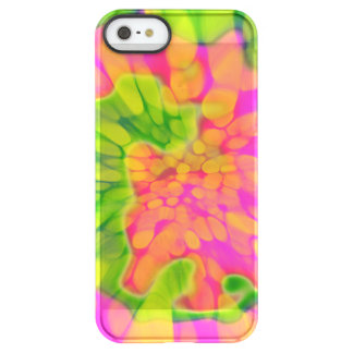 pink and green tie dye permafrost iPhone SE/5/5s case