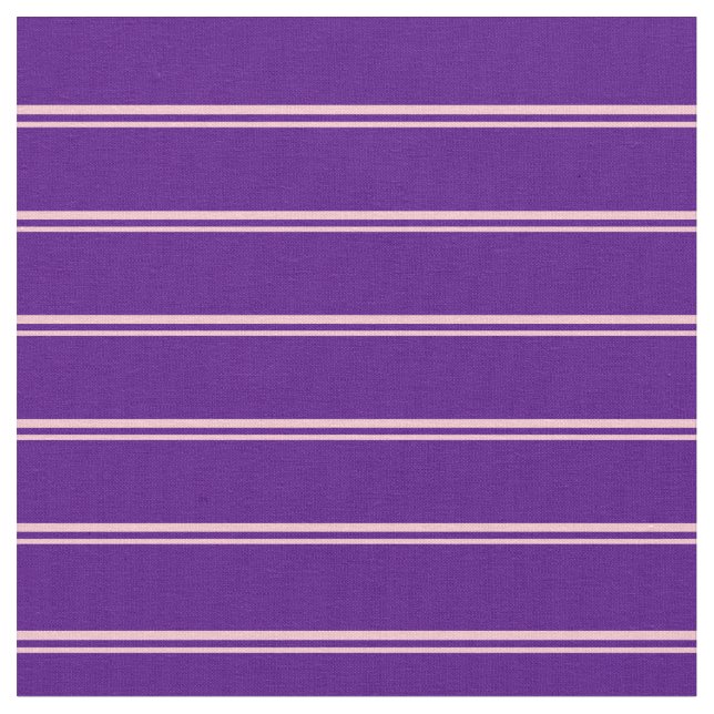 Pink and Indigo Colored Pattern Fabric (Close Up)