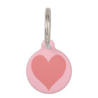 Pink and Light Coral Heart
