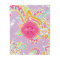 Pink and Lilac Boho Paisley Monogrammed