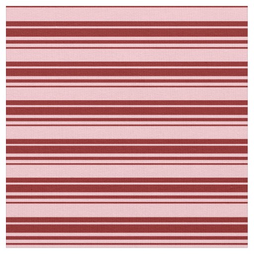 Pink and Maroon Lined Pattern Fabric