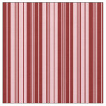 [ Thumbnail: Pink and Maroon Lined Pattern Fabric ]