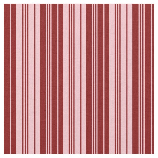 Pink and Maroon Lined Pattern Fabric