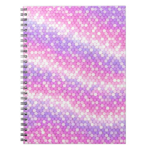 Pink And Mauve Sequins Bling Notebook