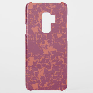 pink and orange abstract uncommon samsung galaxy s9 plus case