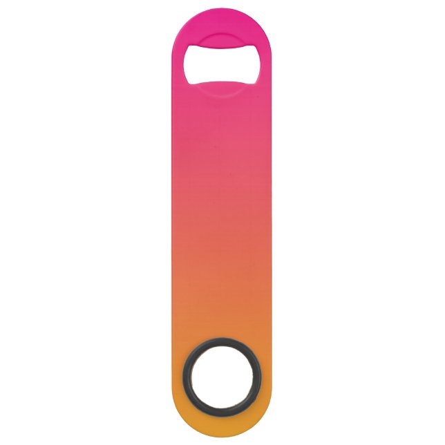 Pink and orange gradient bar key (Front)