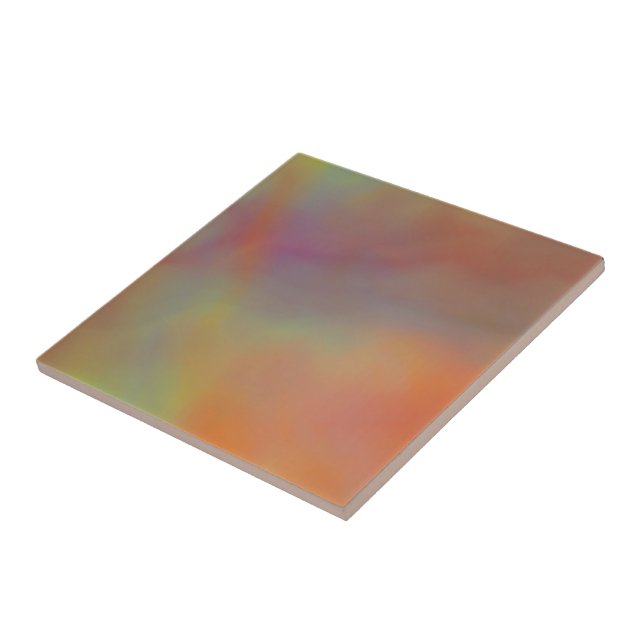 pink and Orange Marble Texture Ceramic Tile (Side)