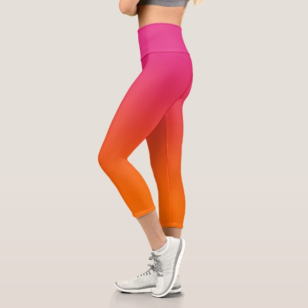 Ombre hot sale capri leggings