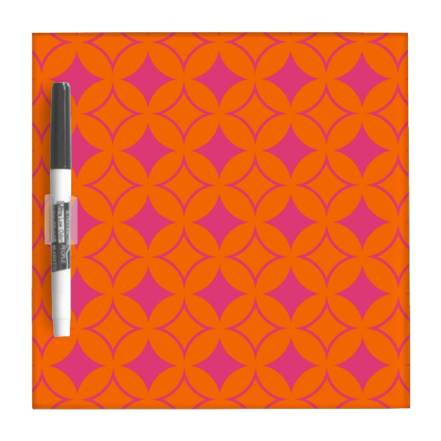 Pink and orange shippo Dry-Erase board (Front)