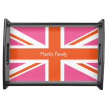 Pink and Orange Union Flag