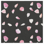 Pink and Peach Rose Petals Fabric