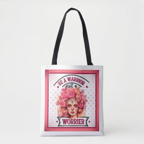 Pink and Pretty Sugar Skull  Tote Bag