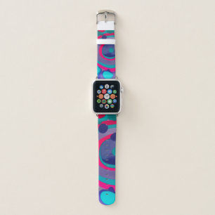 Pink and Purple Apple Watch Band