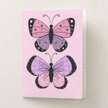 Pink and Purple Butterfly