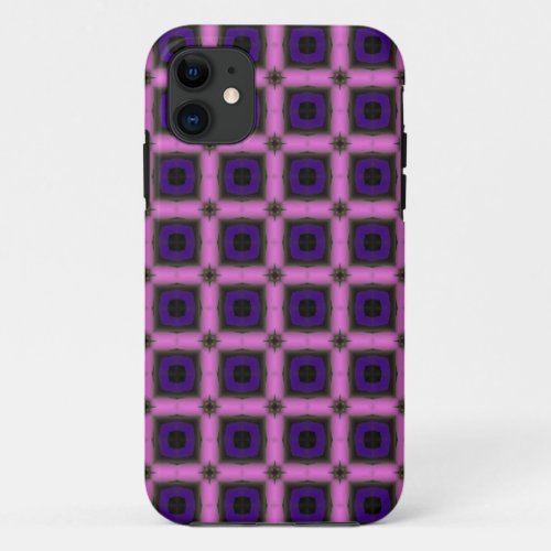 Pink and purple iPhone 11 case