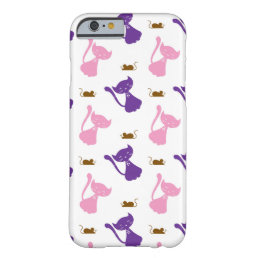 Pink and Purple Cats &amp; Mice Barely There iPhone 6 Case