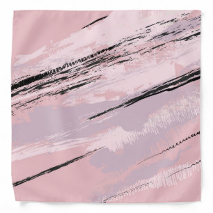 Pink and Purple Chic Sporty Bandana