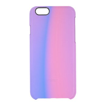 Pink and Purple Clear iPhone 6/6S Case