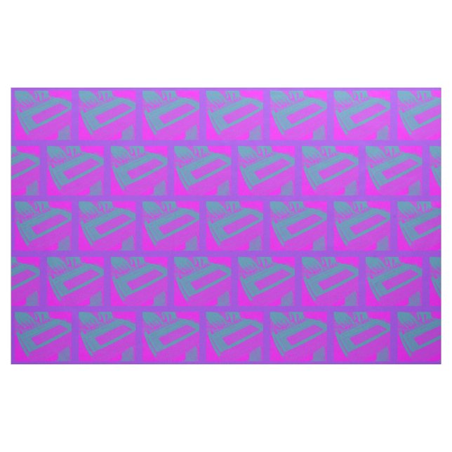Pink and Purple Court Reporting Steno Machine DIY Fabric (Fat Quarter)