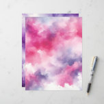 Pink and Purple Distressed Ink Background