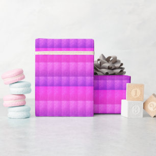 Pink and Purple glitter wrapping paper