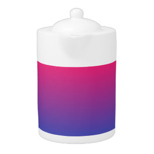 Pink and Purple Gradient Colors Teapot