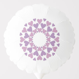 Pink and Purple Heart Balloon