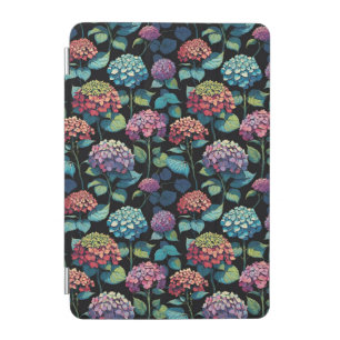 Pink and Purple Hydrangea Foliage iPad Mini Cover