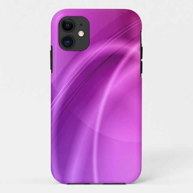 Pink and Purple iPhone Case (Back)