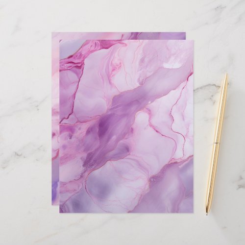 Pink and Purple Marble Scrapbook Paper Backgrounds