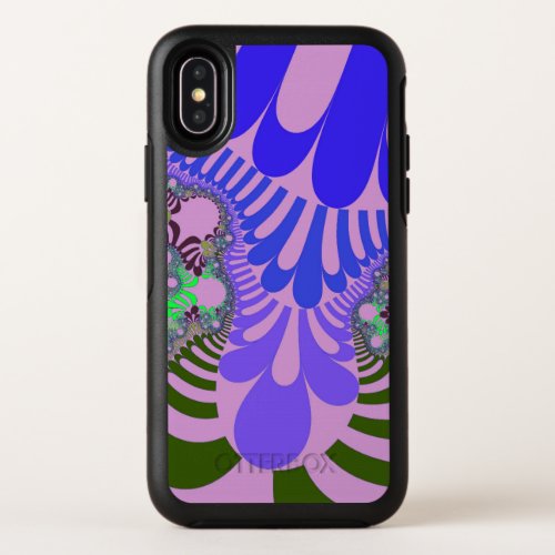 Pink and Purple Mod OtterBox Symmetry iPhone X Case