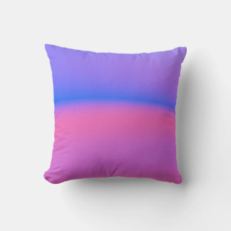 Pink and Purple Mojo Throw Pillow