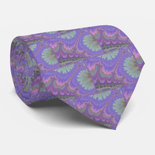 Pink And Purple Paisley Tie