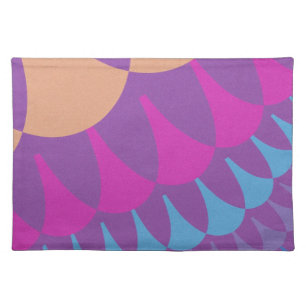 Pink and Purple Scales Placemat