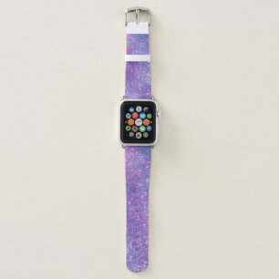 Pink And Purple Sequins Bling  Apple Watch Band