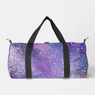 Pink And Purple Sequins Bling Duffle Bag