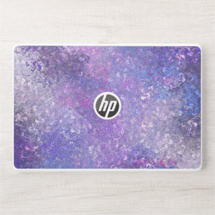 Pink And Purple Sequins Bling HP Laptop Skin