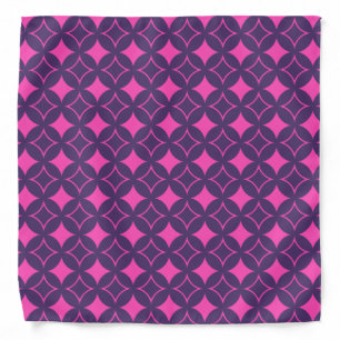 Pink and purple shippo bandana