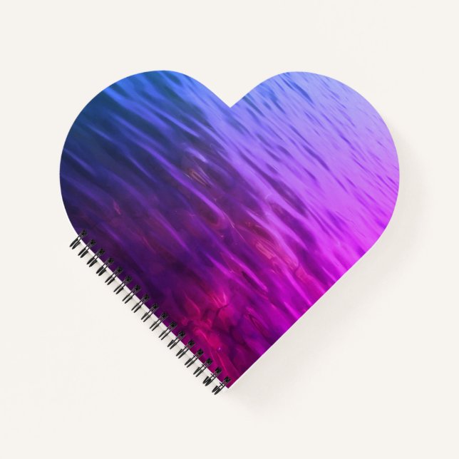 Pink and Purple Spiral Notebook (Front)