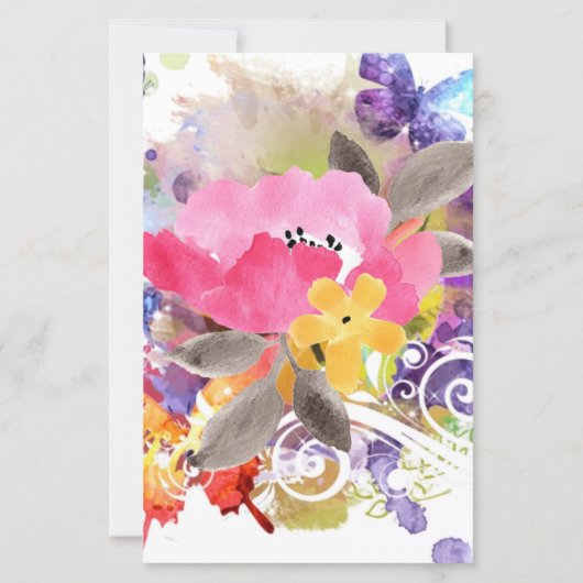 Pink and purple splash on (Front)