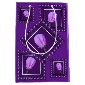 Pink and Purple Spring Blossom Pattern