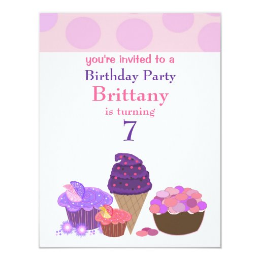 Sweet Treats Invitations 5