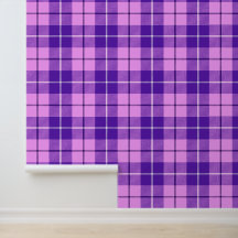 Pink And Purple Tartan Plaid
